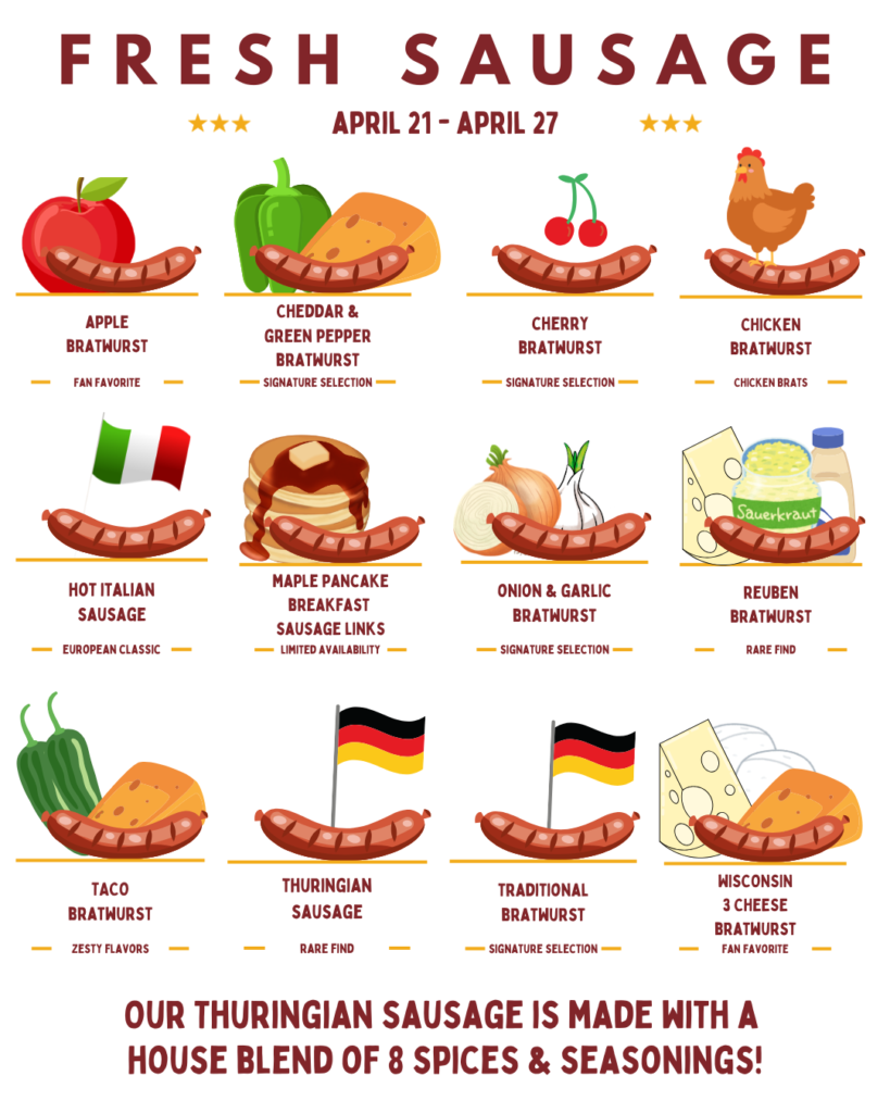 Weekly Sales at Lake Geneva Country Meats