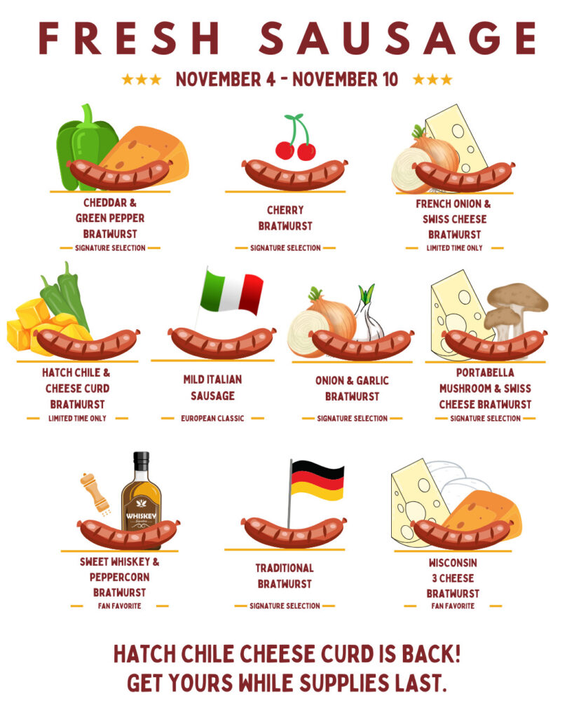 Weekly Sales at Lake Geneva Country Meats Weekly Sales at Lake Geneva Country Meats