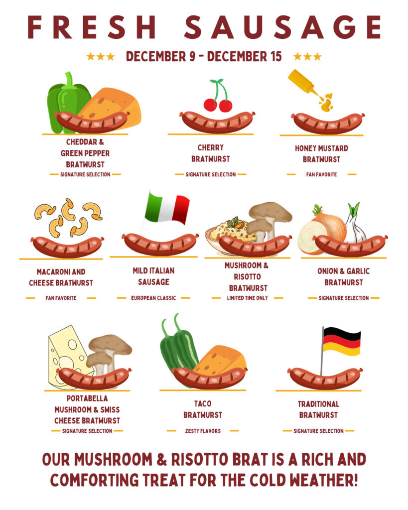 Weekly Sales at Lake Geneva Country Meats Weekly Sales at Lake Geneva Country Meats