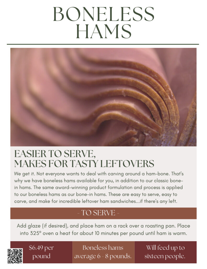 An LGCM Christmas 13 BONELESS HAM