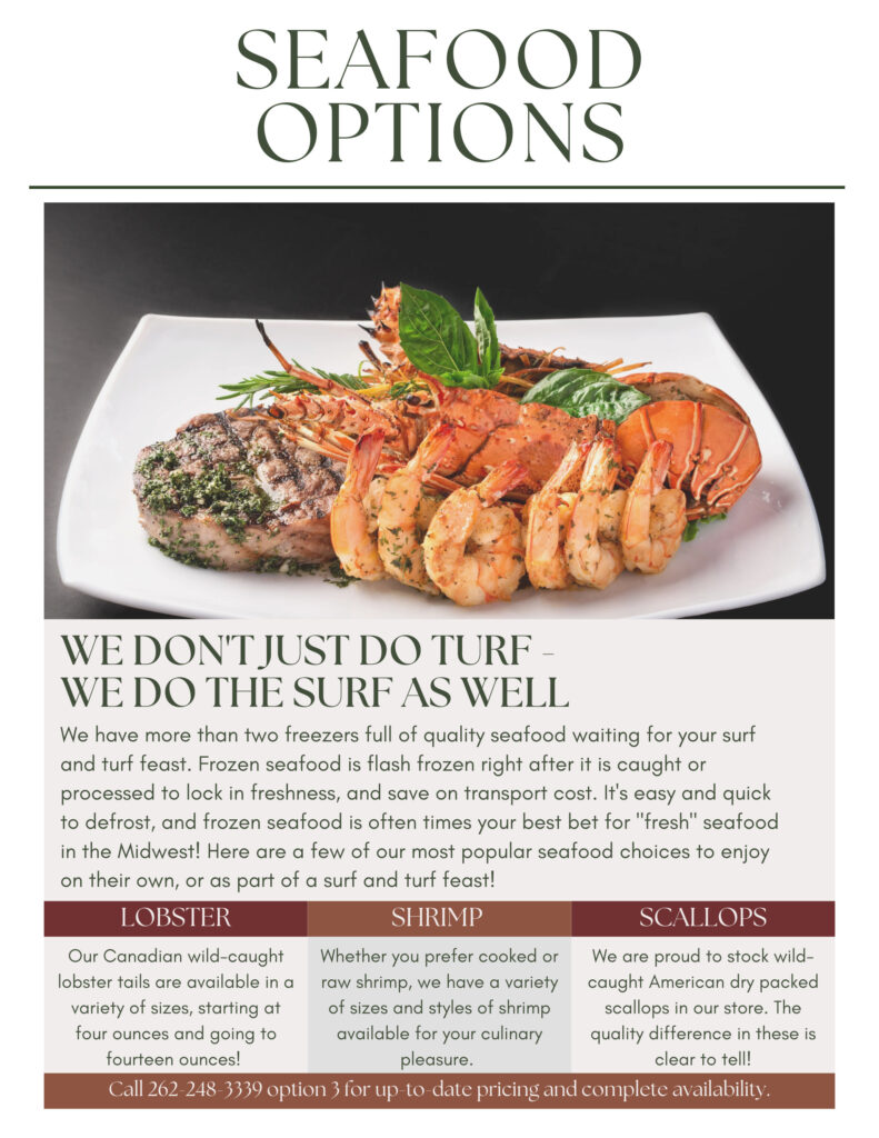 An LGCM Christmas 17 SEAFOOD