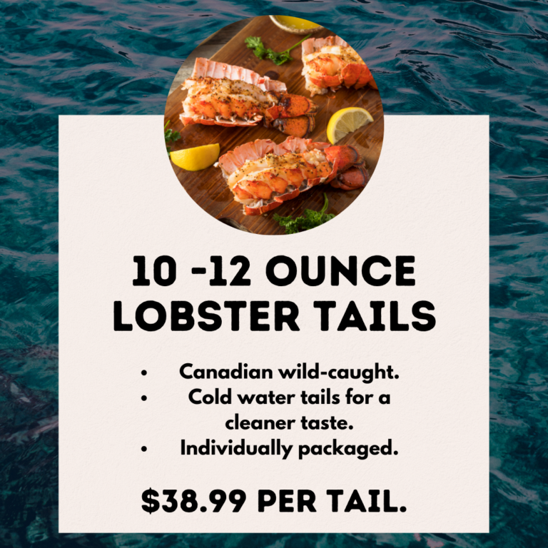 Celebrate the New Year with 3. 10 - 12 ounce lobster tail