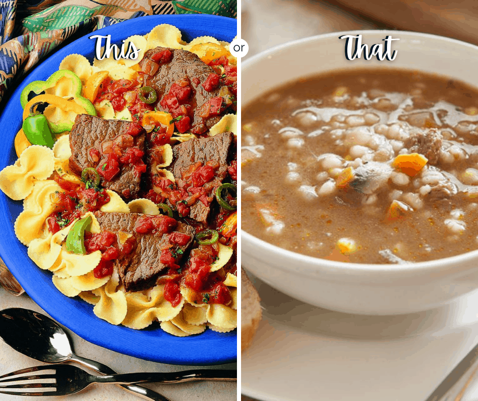 Saturday meal plan options