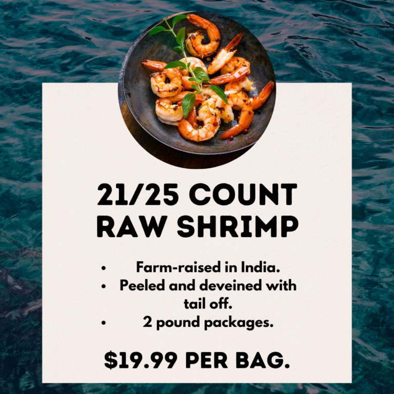 8. Raw Shrimp