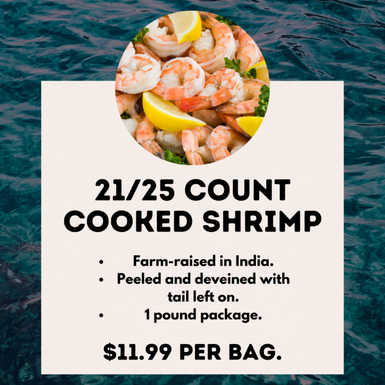 9. Cooked Shrimp