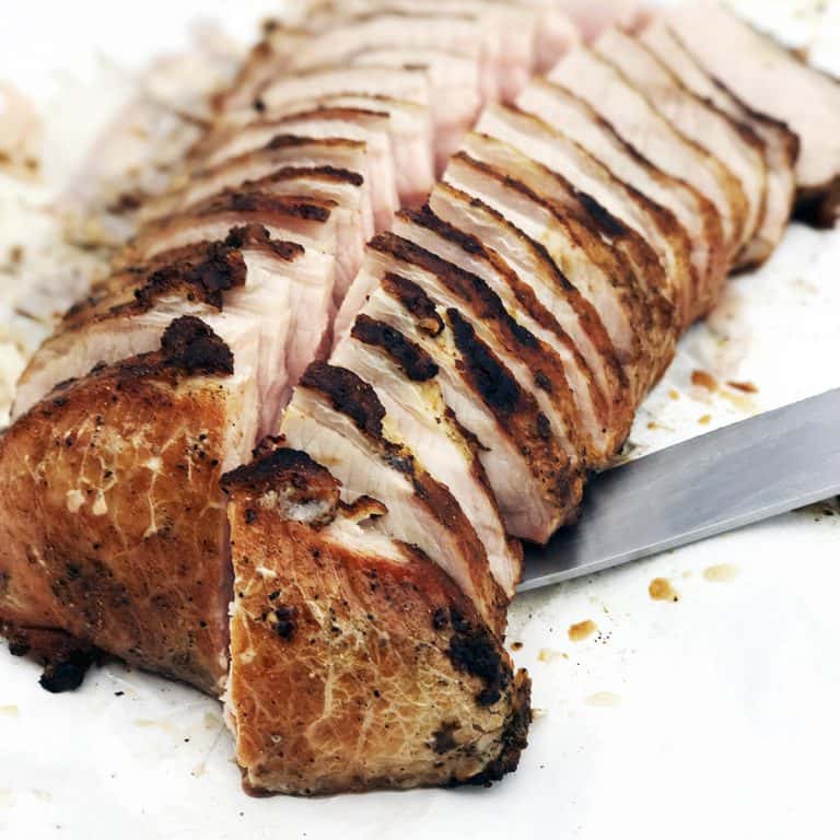 Grilled Pork Loin Roast