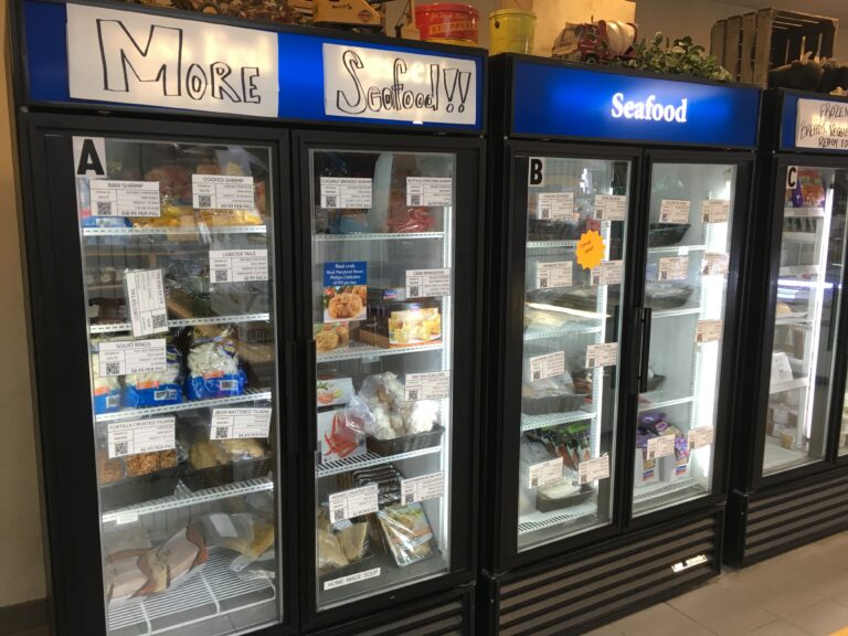 New Seafood Freezer