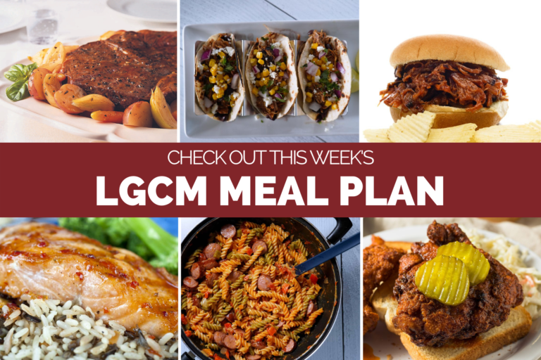 Meal plan recipes