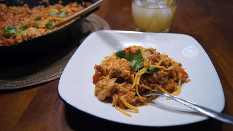 One Pot Mexican Chicken and Rice