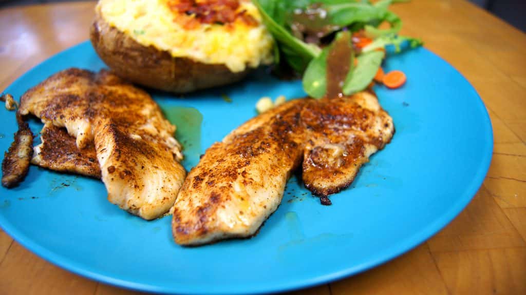 Blackened Tilapia