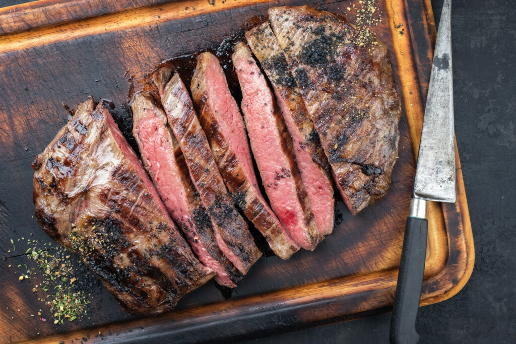 Sliced Flank Steak