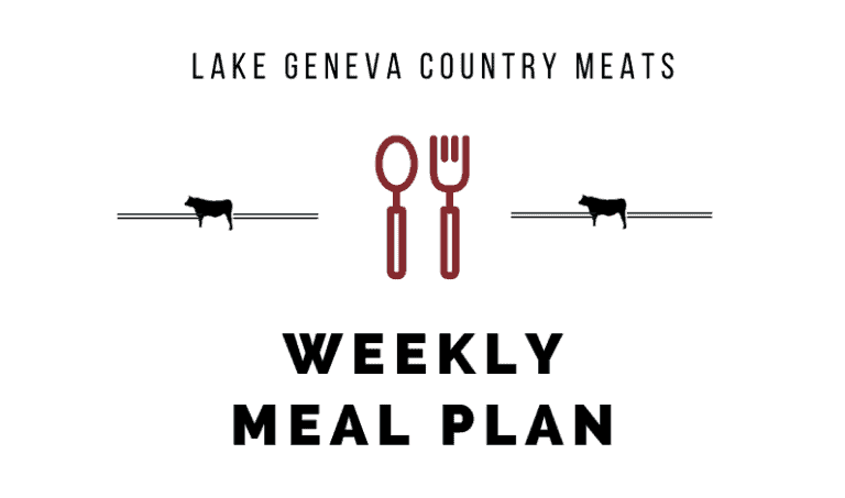 Weekly Meal Plan