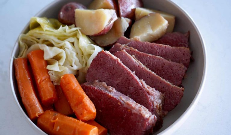 Guinness and Corned Beef Irish Stew