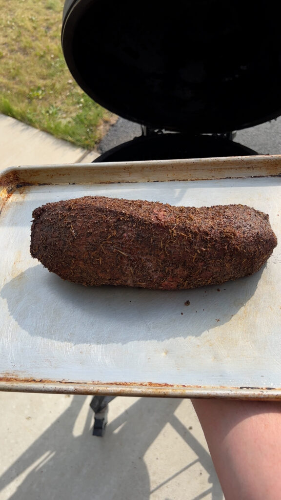 Tender Smoked Eye Of Round Italian Beef Beef Recipes LGCM