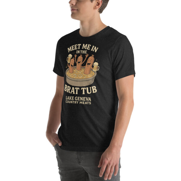 Meet Me In the Brat Tub T-shirt - Image 4